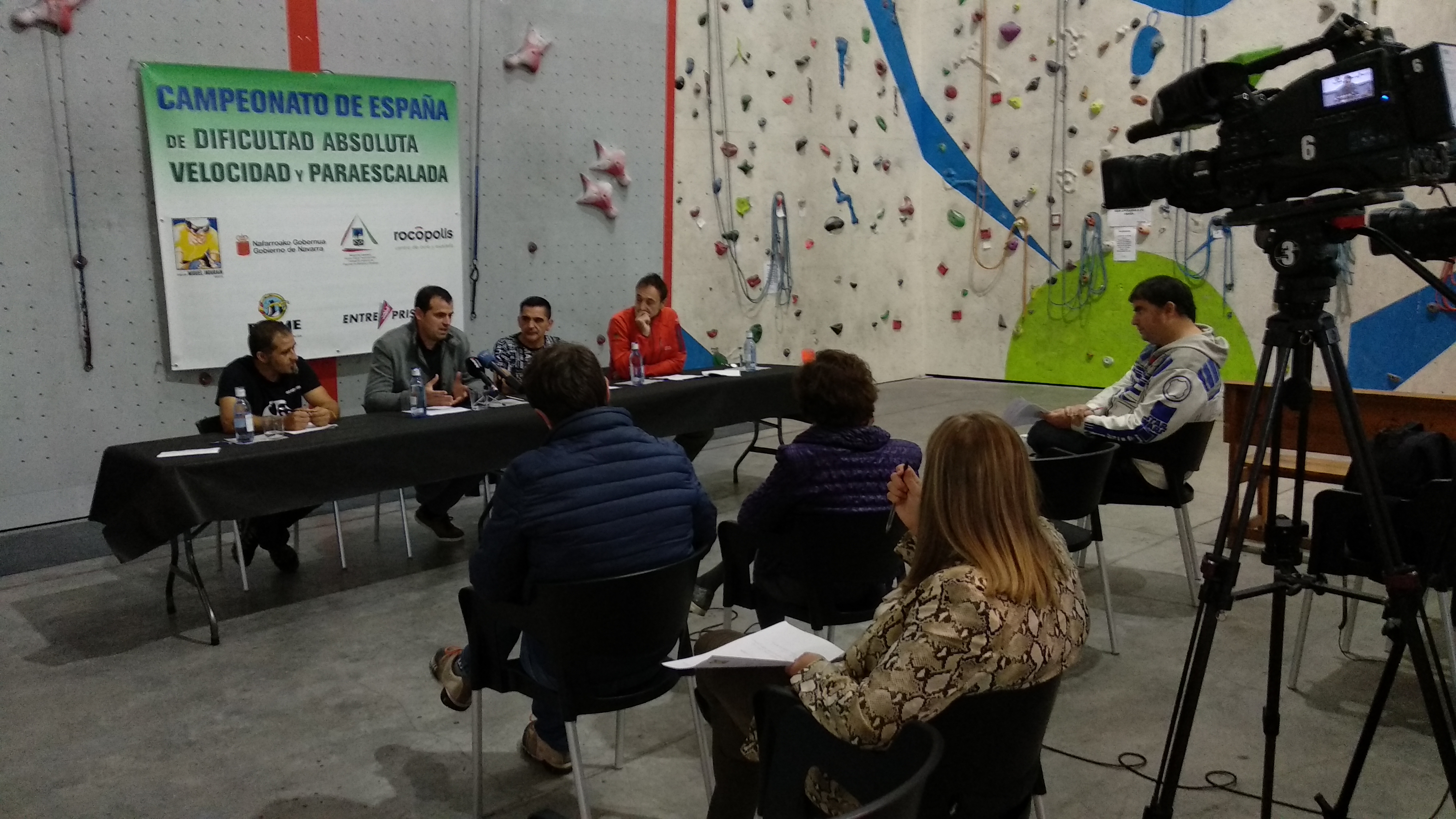 Navarra, escenario del Campeonato de España de Escalada gracias a la Fundación